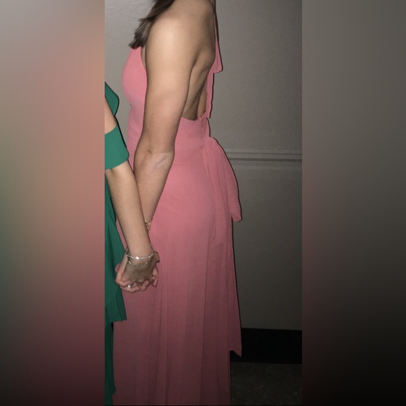 Salmon maxi dress! - Picture 2 of 2